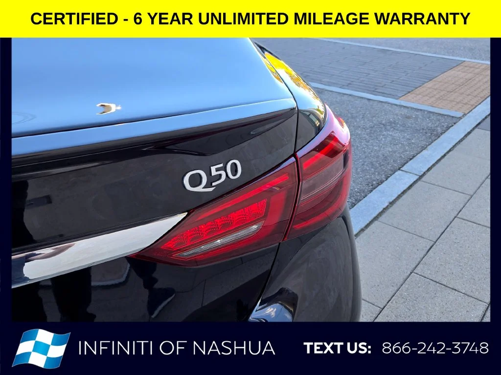 Certified Used 2024 Black INFINITI LUXE image 12