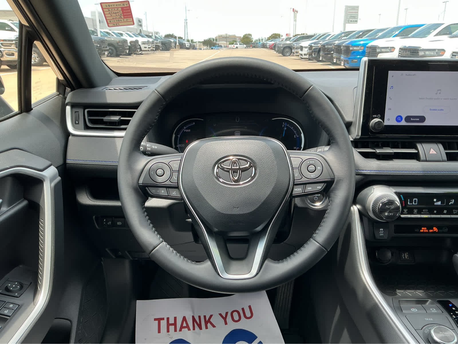 Used 2025 Magnetic Gray Metallic Toyota Hybrid SE image 24