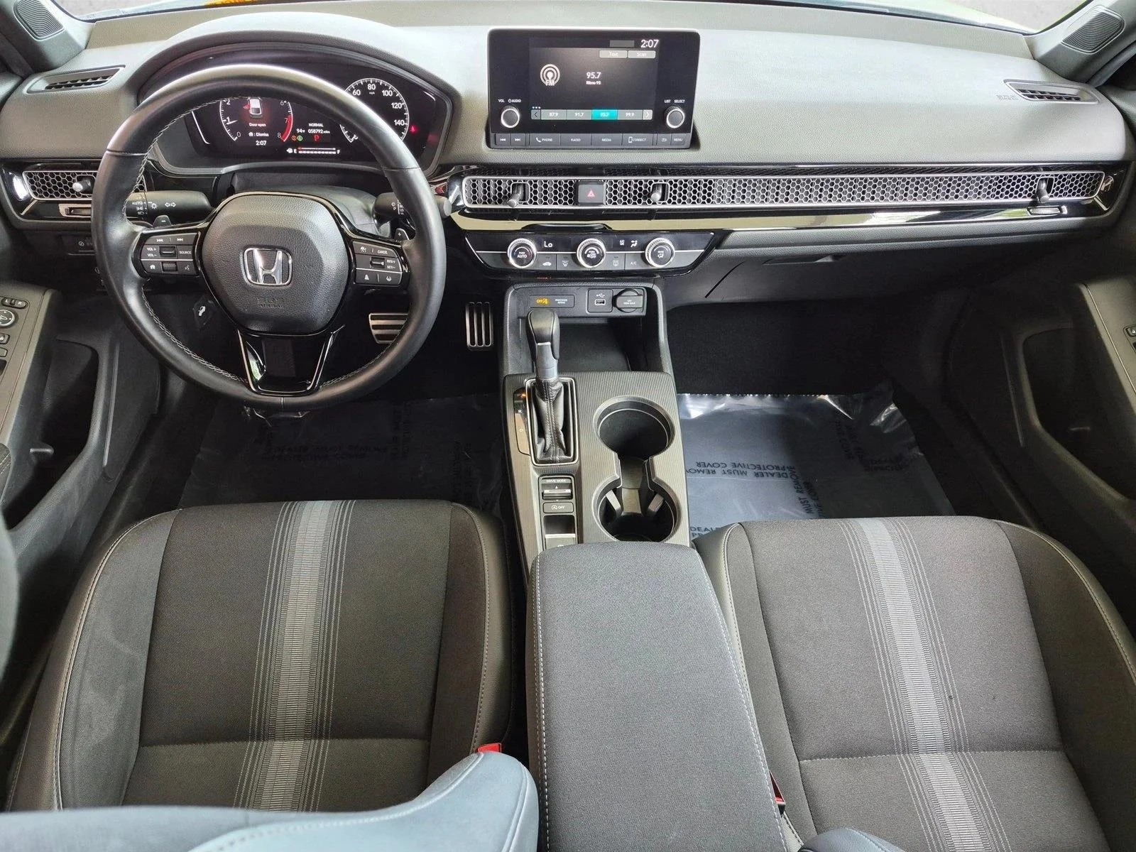 Used 2024 Platinum White Pearl Honda Sport image 17