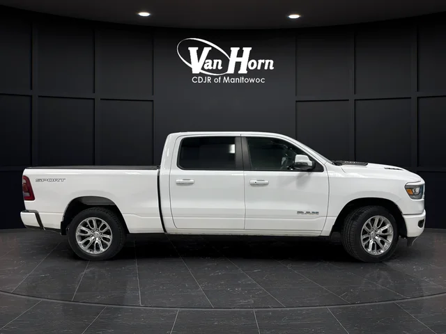 Used 2023 Bright White Clearcoat Ram Laramie image 8