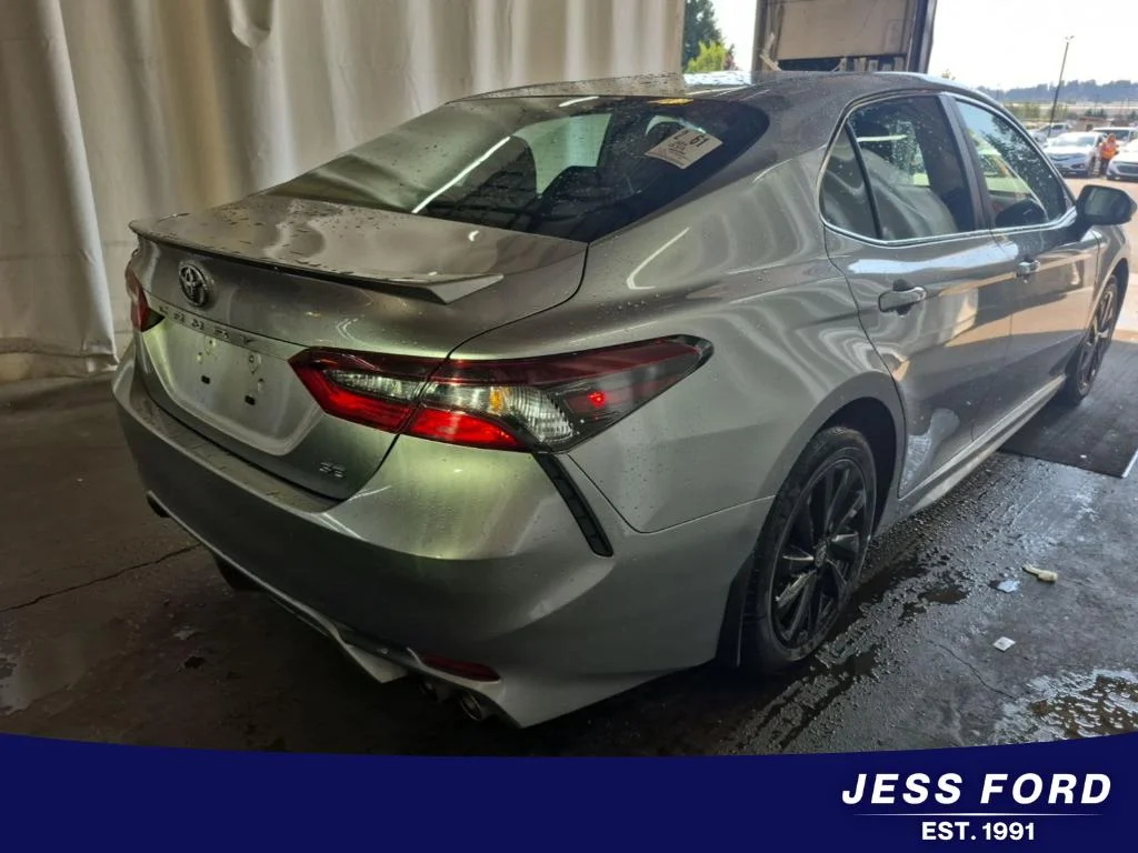 Used 2024 Celestial Silver Metallic Toyota SE image 3