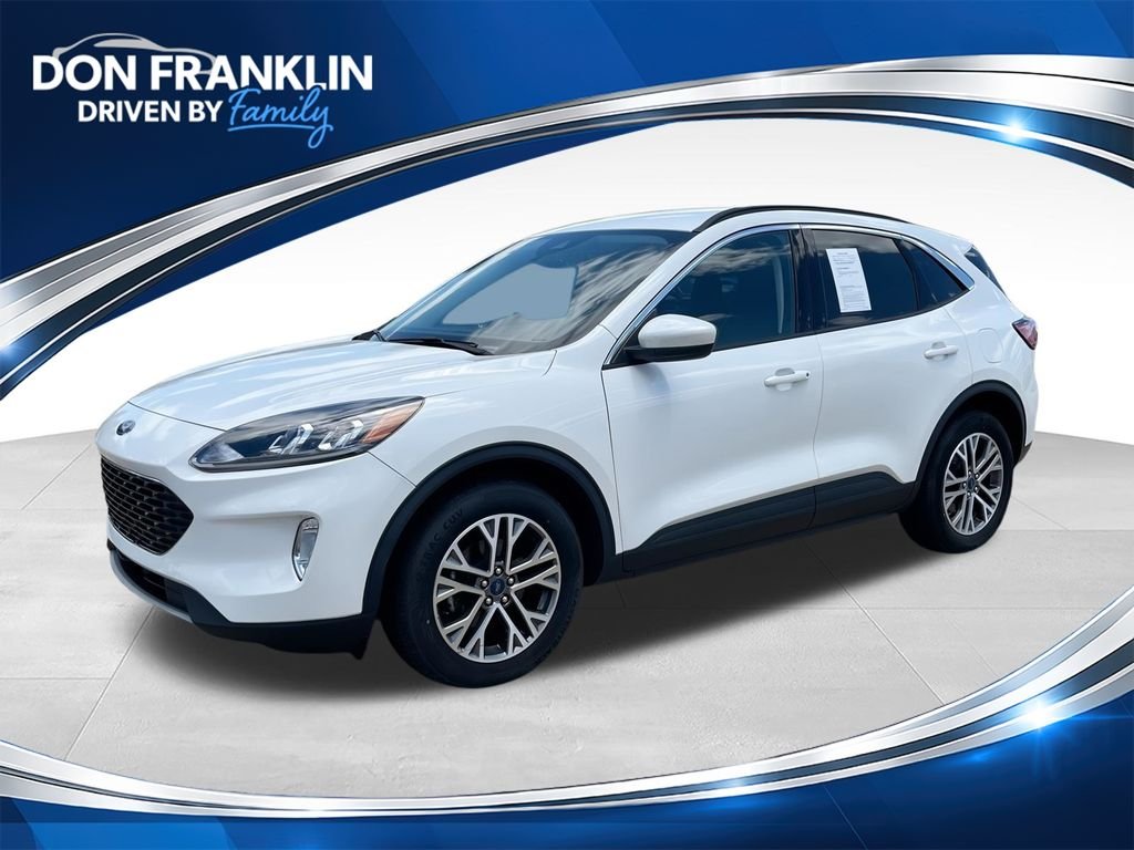 Used 2022 White Ford SEL image 1