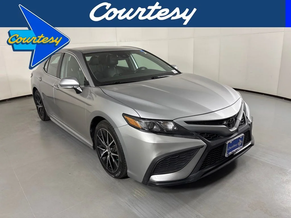 Used 2024 Silver Toyota SE image 1