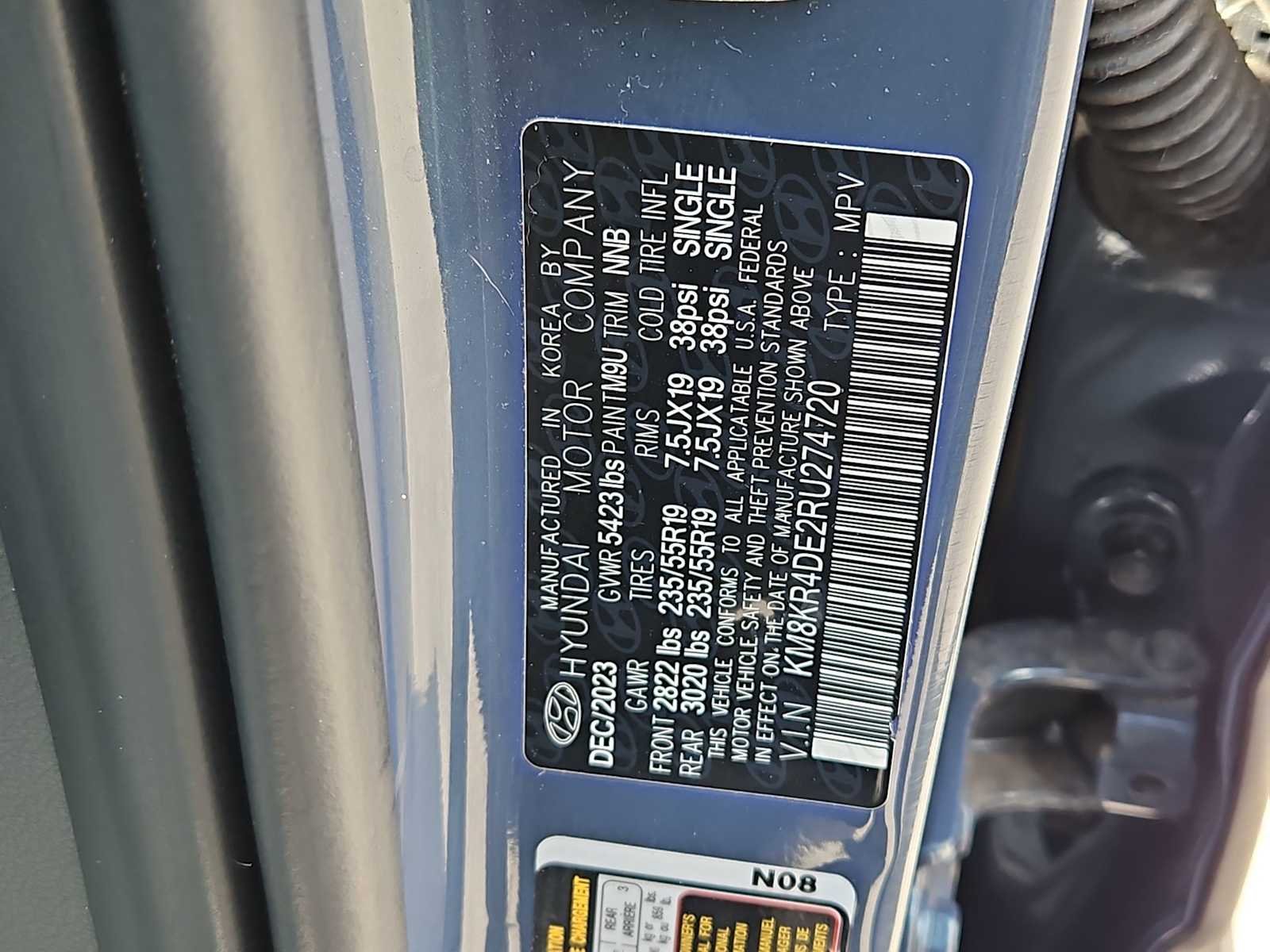 Certified Used 2024 Digital Teal Hyundai Limited image 36