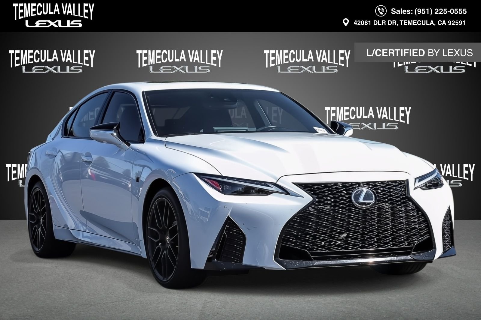 Used 2023 White Lexus 500 F SPORT Performance Premium image 1