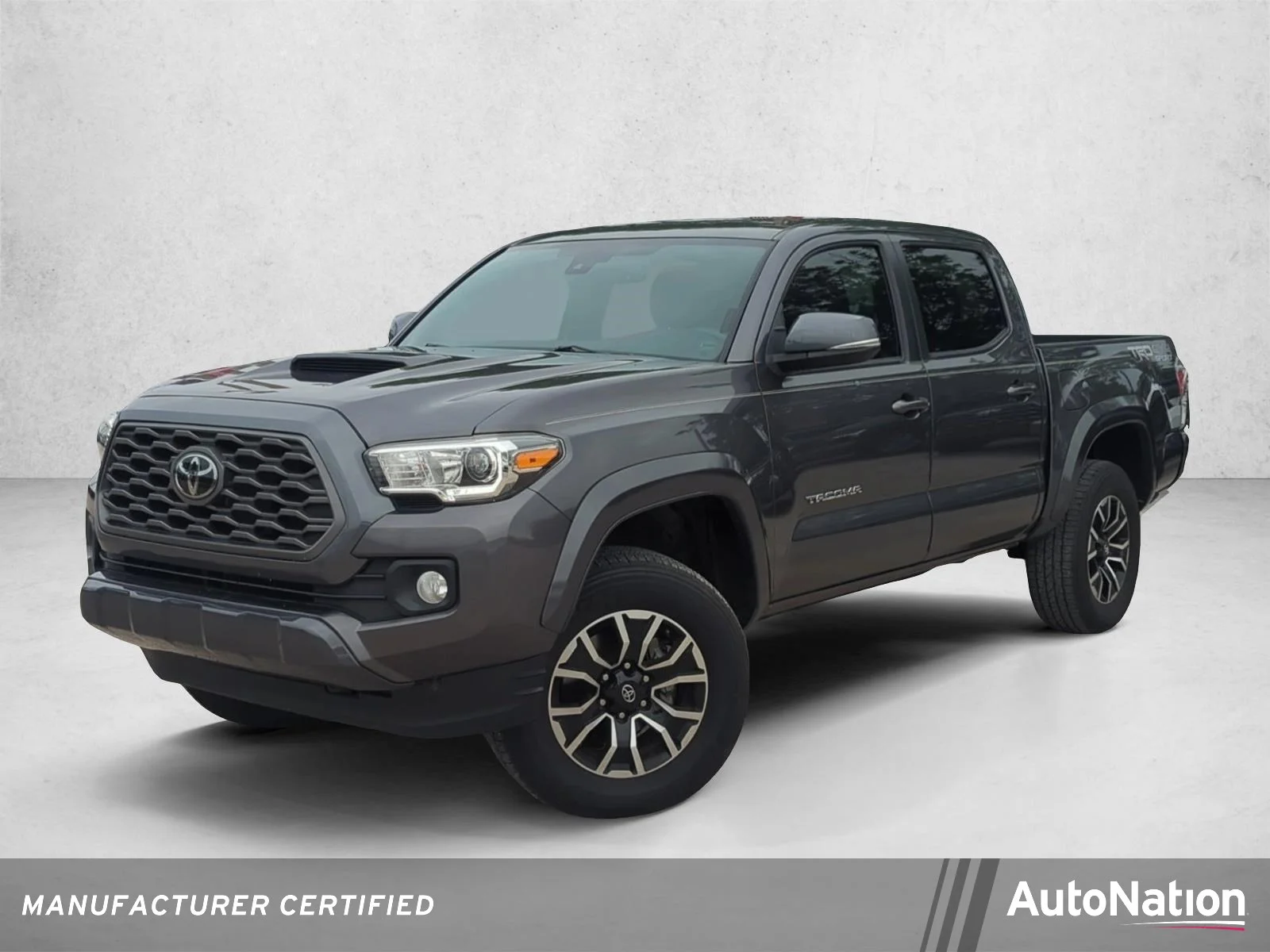 Used 2021 Magnetic Gray Metallic Toyota TRD Sport image 1