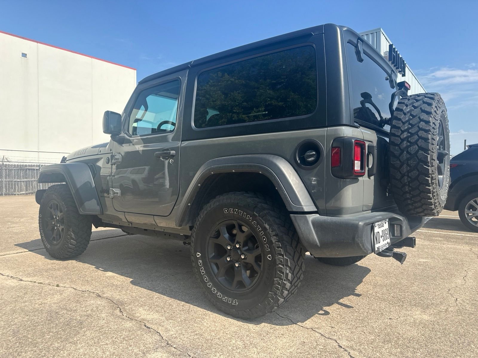 Used 2022 Gray Clearcoat Jeep Willys image 5