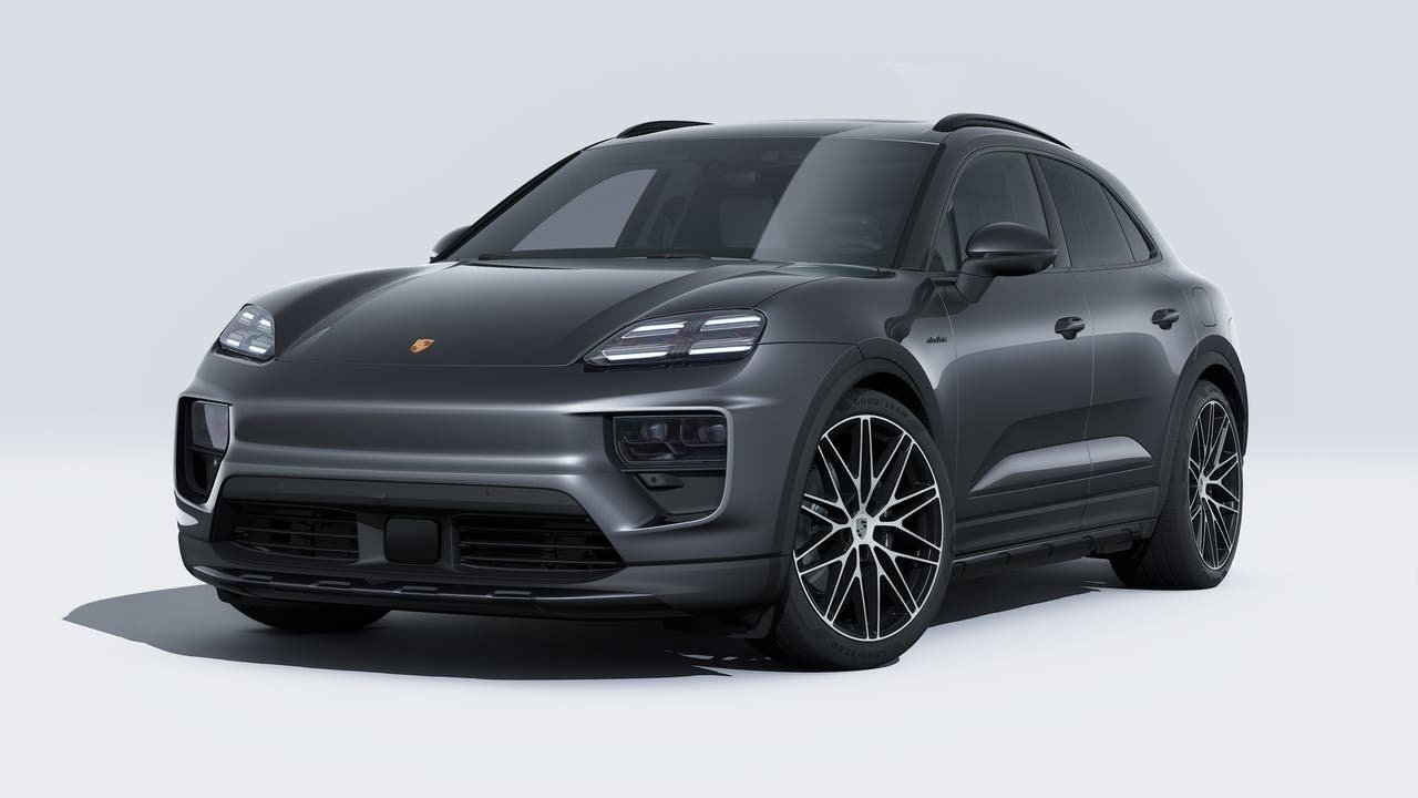 New 2026 Volcano Grey Metallic Porsche Electric image 1