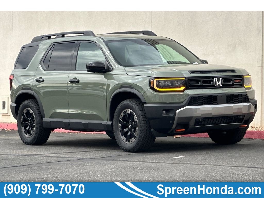 New 2026 Ash Green Metallic Honda TrailSport Elite image 1