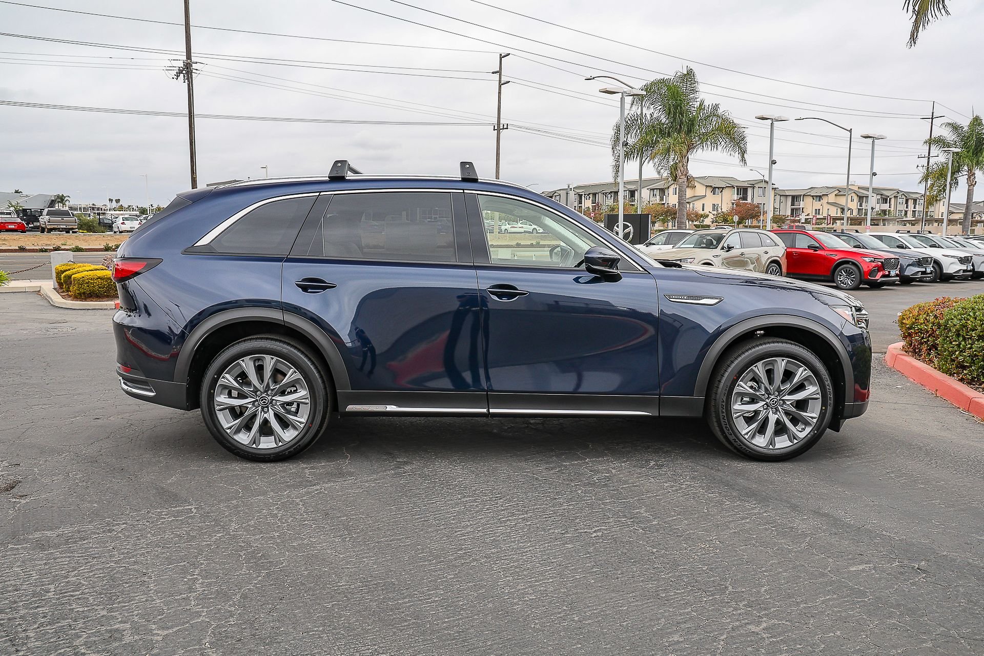 New 2026 Deep Crystal Blue Mica Mazda 3.3 Turbo Premium Plus AWD image 3