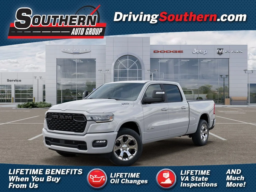 New 2026 Bright White Clear-Coat Exterior Paint RAM Big Horn/Lone Star image 1