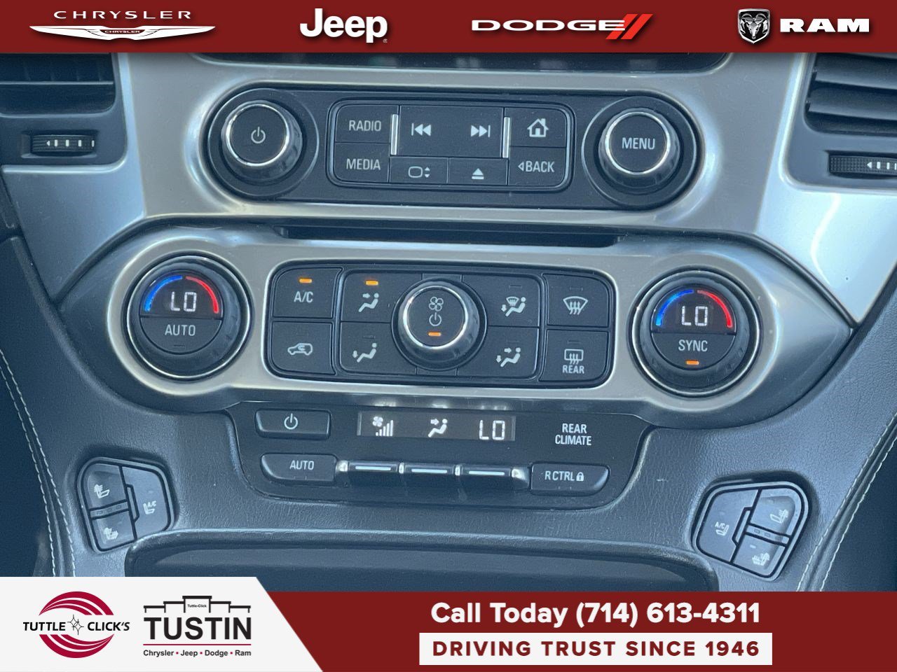 Used 2015 Summit White Chevrolet LTZ image 16