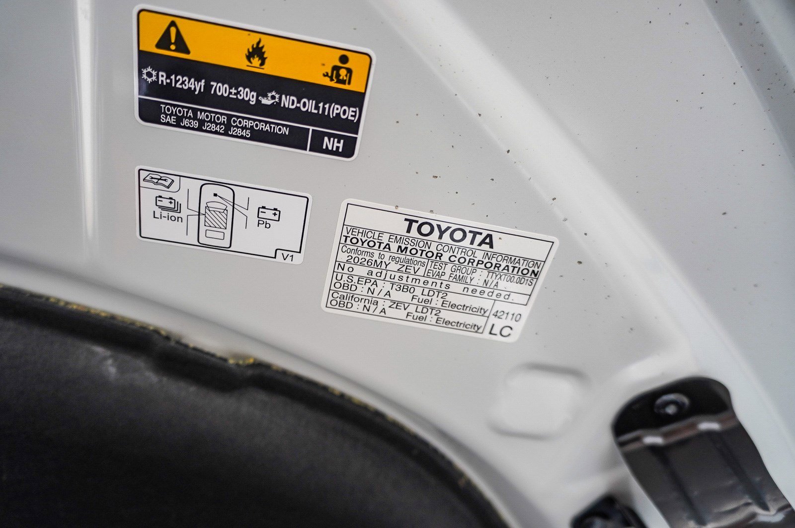 New 2026 Wind Chill Pearl Toyota SE image 13