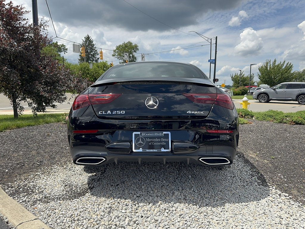 Certified Used 2025 Night Black Mercedes-Benz CLA 250 4MATIC® image 3