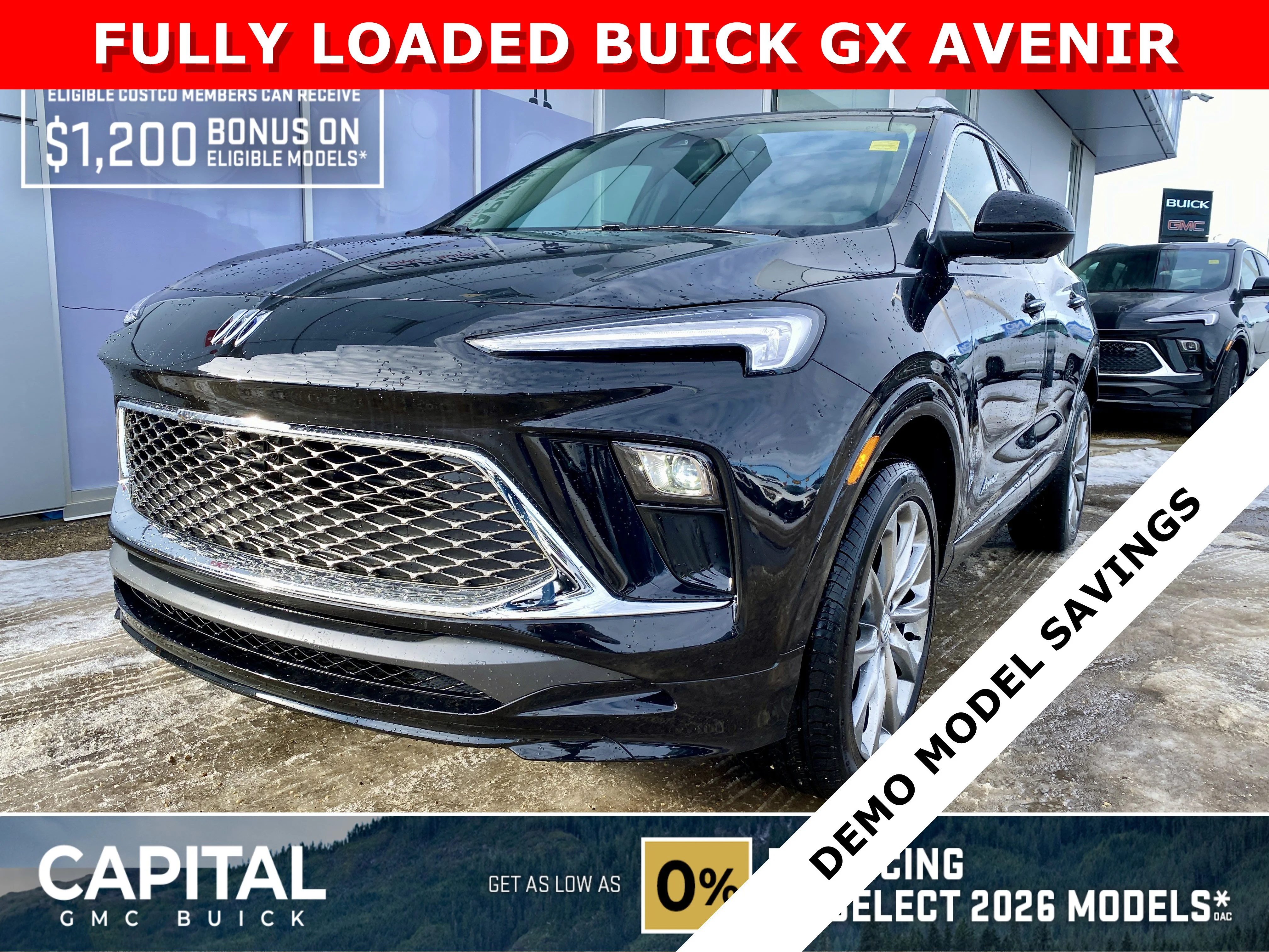 New 2026 EBONY TWILIGHT METALLIC Buick Avenir image 1