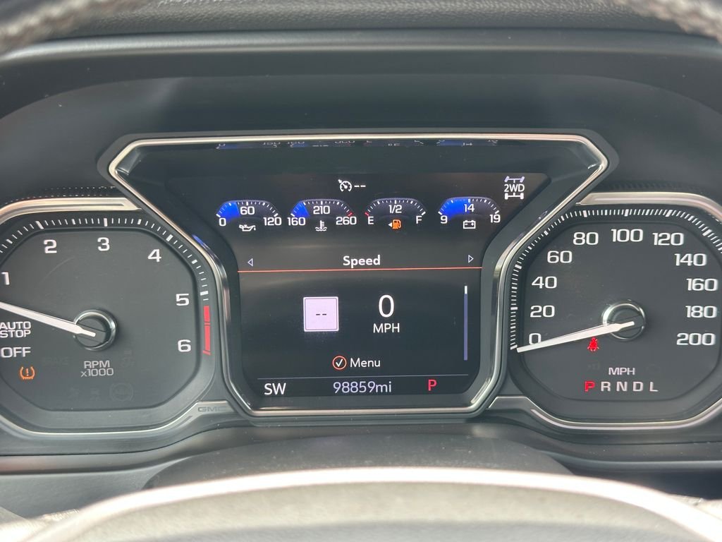 Used 2020 Black GMC AT4 image 19