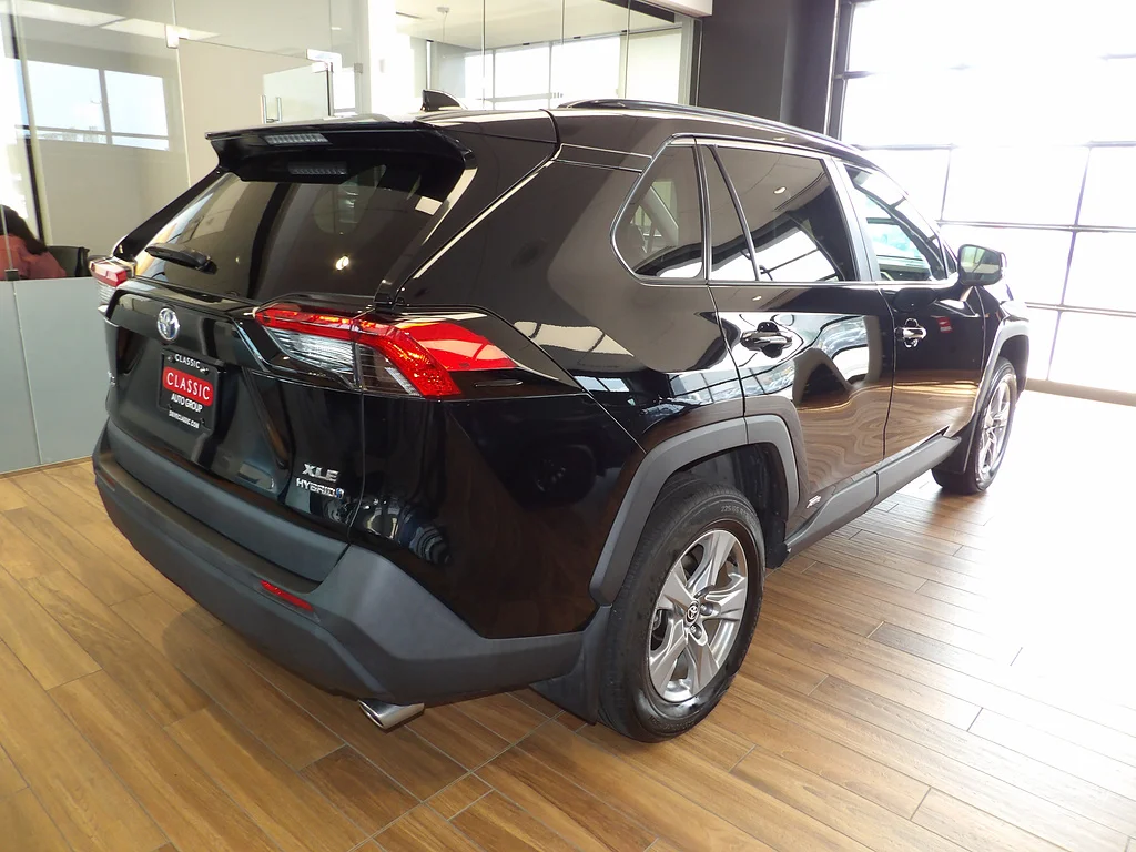 Used 2023 Midnight Black Metallic Toyota XLE image 6