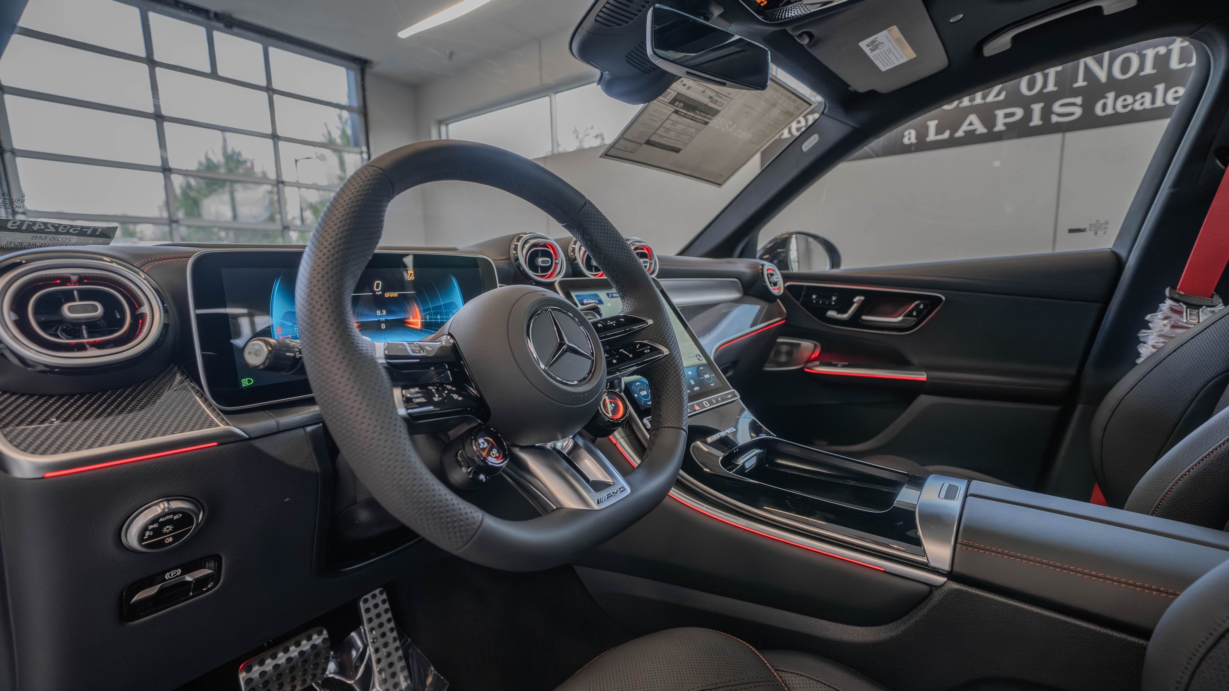 New 2026 Obsidian Black Metallic Mercedes-Benz GLC 43 AMG® image 6
