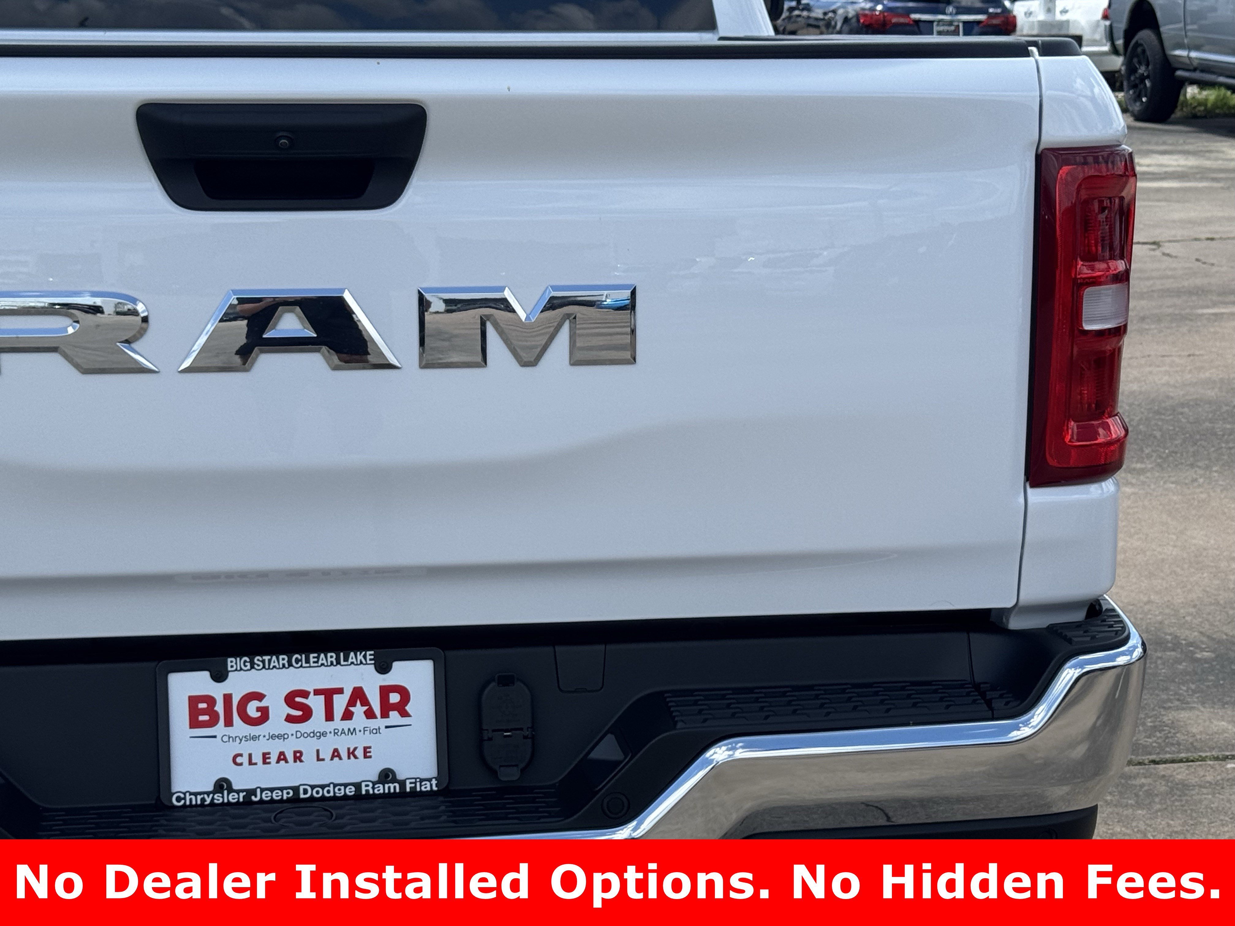 New 2026 Bright White Clear-Coat Exterior Paint RAM Lone Star image 9