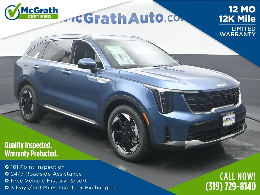 Used 2025 Blue Kia EX image 1