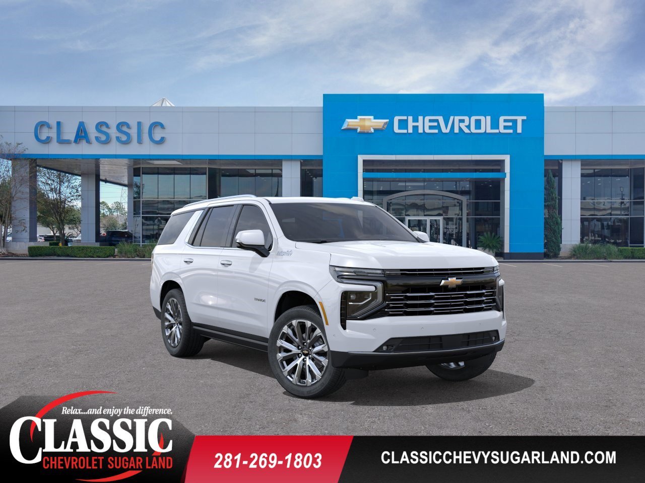 New 2026 Polar White Tricoat Chevrolet High Country image 1