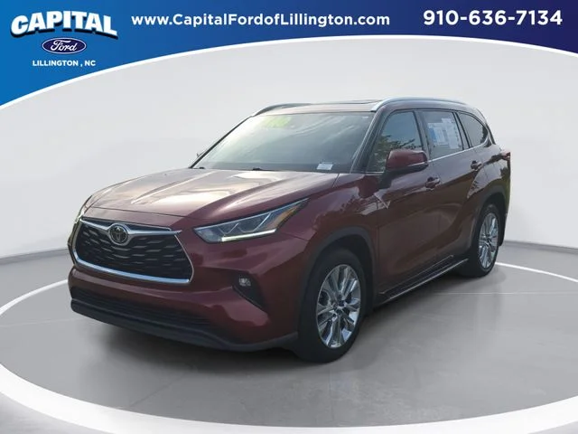 Used 2022 Red Toyota Limited image 1