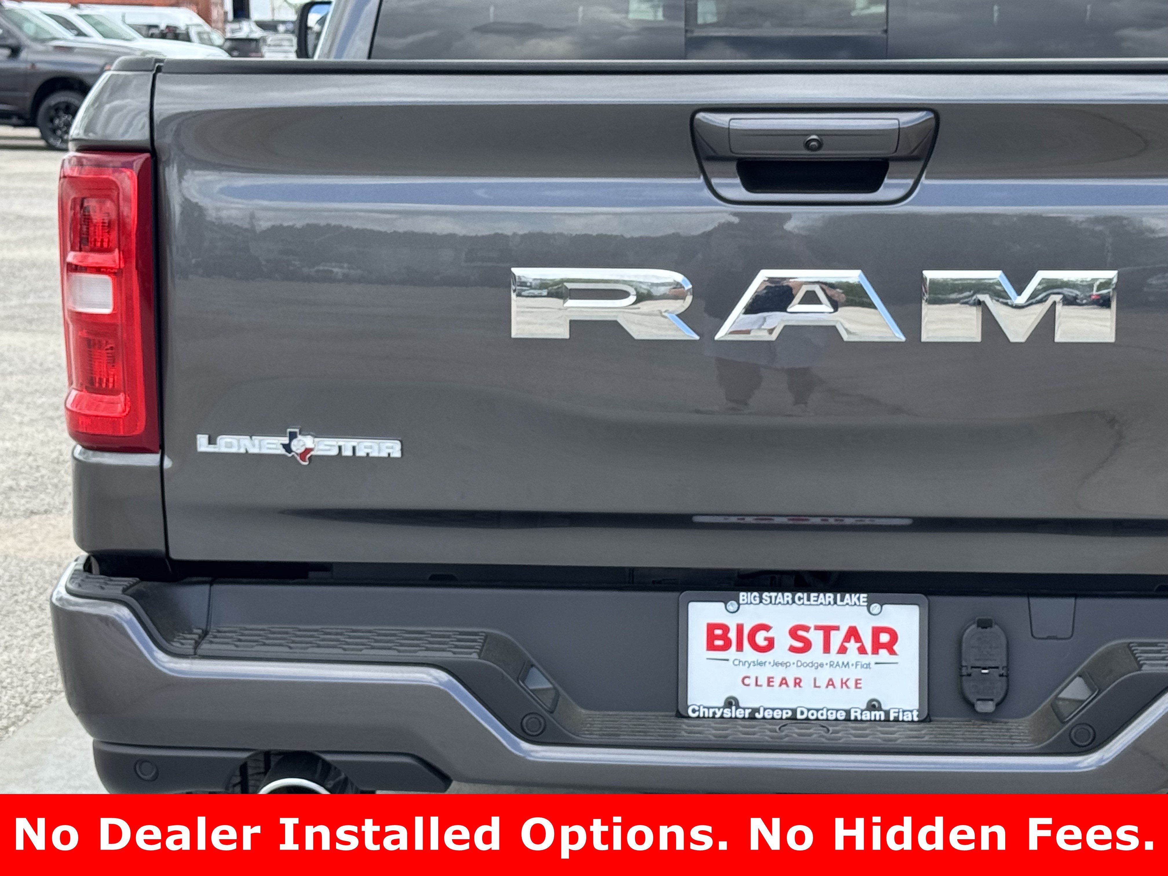 New 2026 Granite Crystal Metallic Clear-Coat Exterior Paint RAM Lone Star image 10