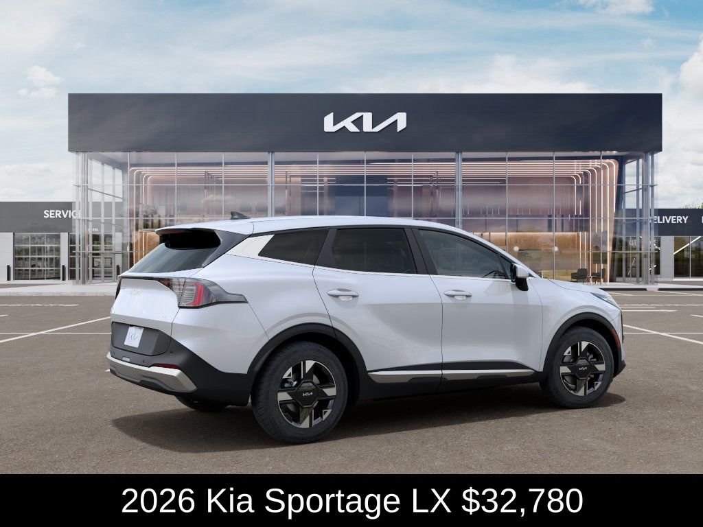 New 2026 Glacial White Pearl Kia LX image 7
