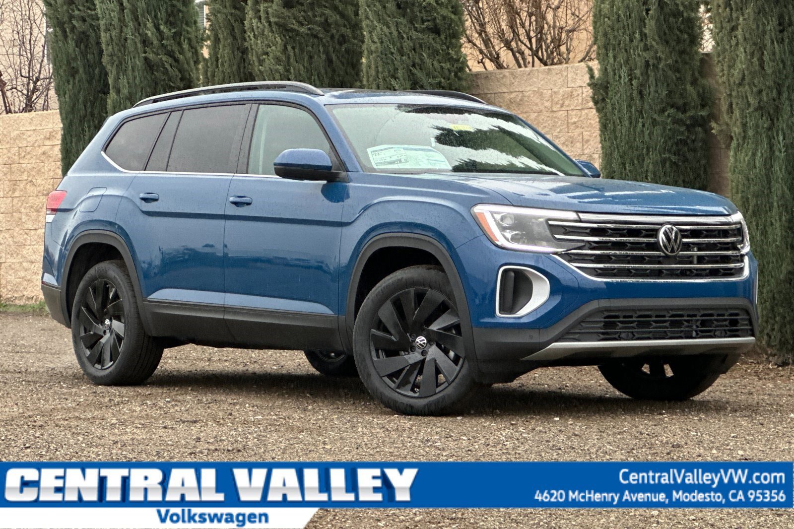 WEST. ウェッシャーツ!!!!!!!【青】 New 2026 Volkswagen Atlas 2.0T SE w/Technology Sport Utility in