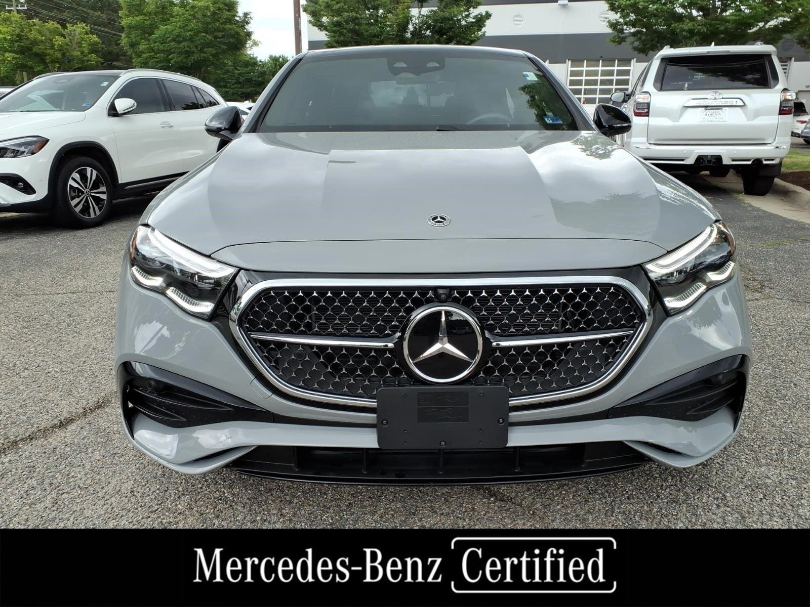 Certified Used 2026 MANUFAKTUR Alpine Grey Mercedes-Benz E 350 image 3