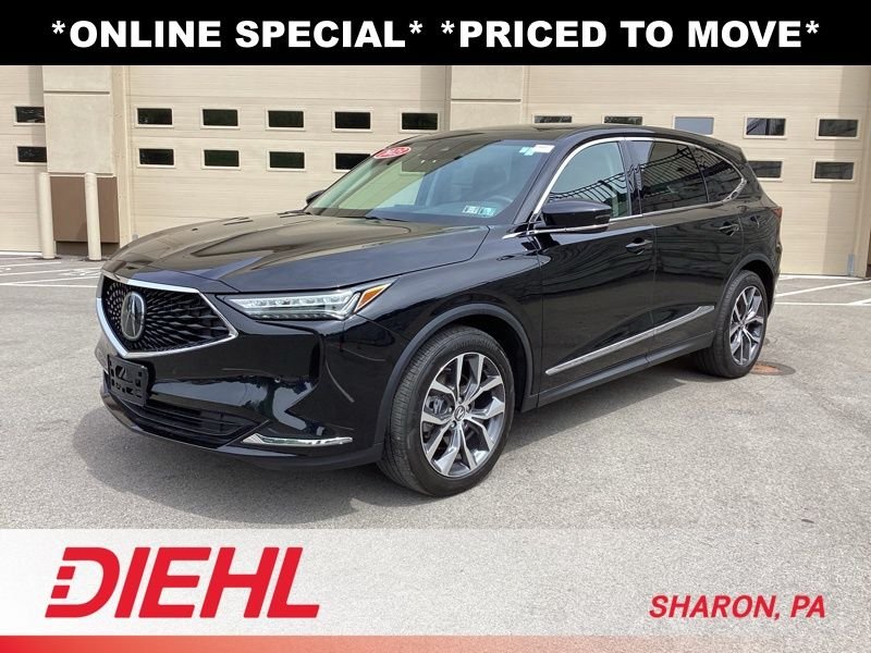 Used 2023 Black Acura Technology image 3