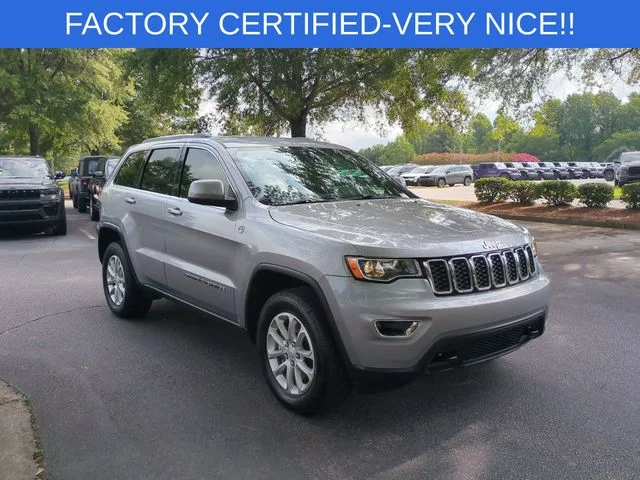Used 2021 Silver Jeep Laredo E image 7