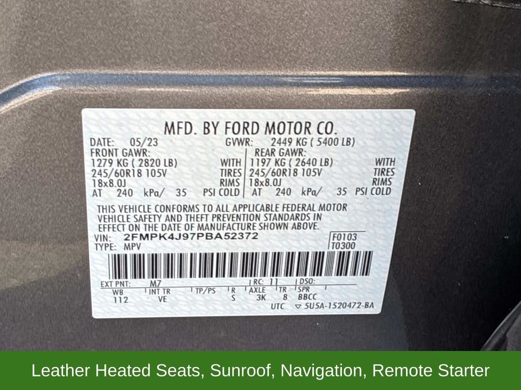 Used 2023 Gray Ford SEL image 23