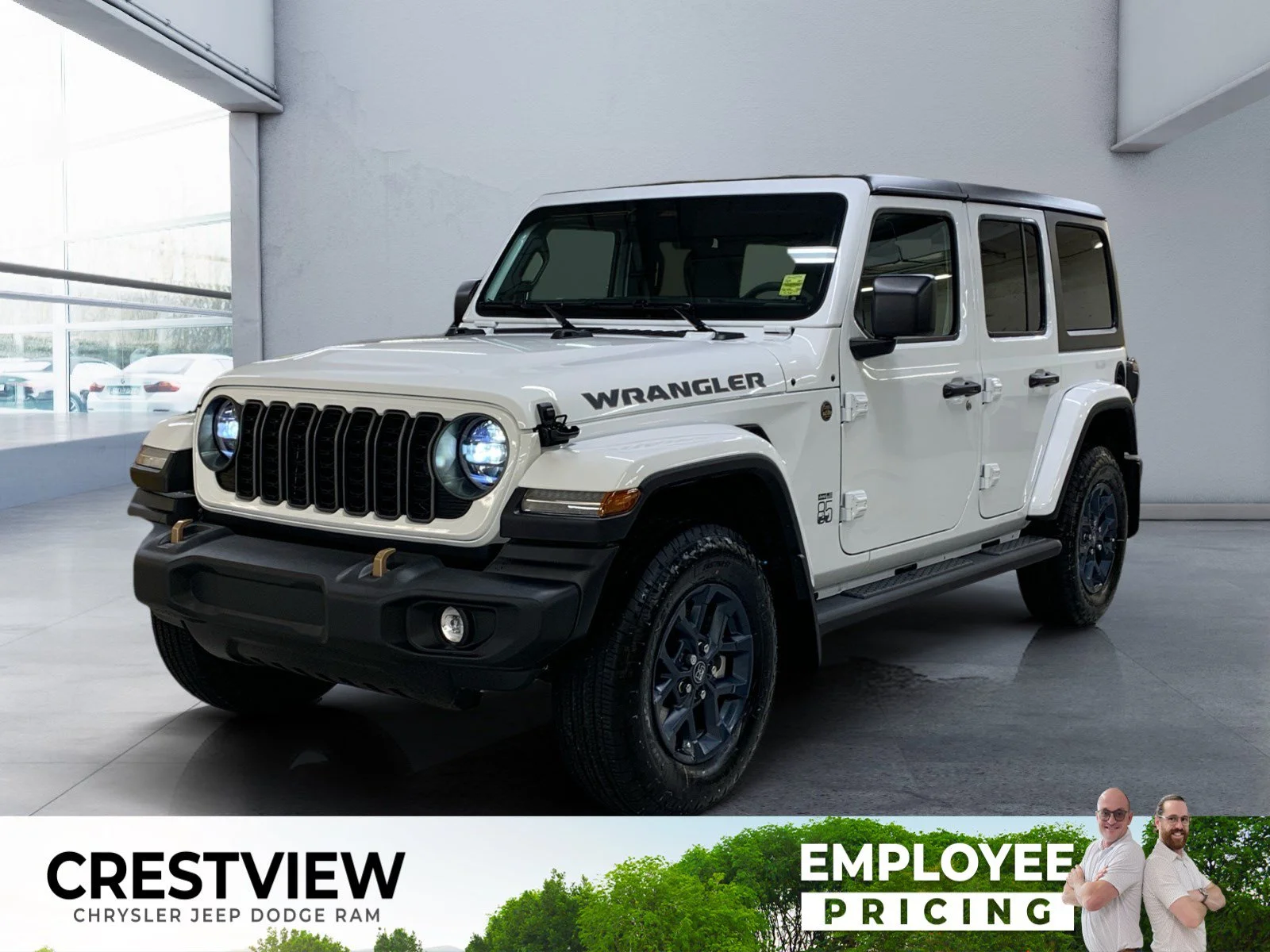 New 2026 Bright White Jeep 85th Anniversary image 1