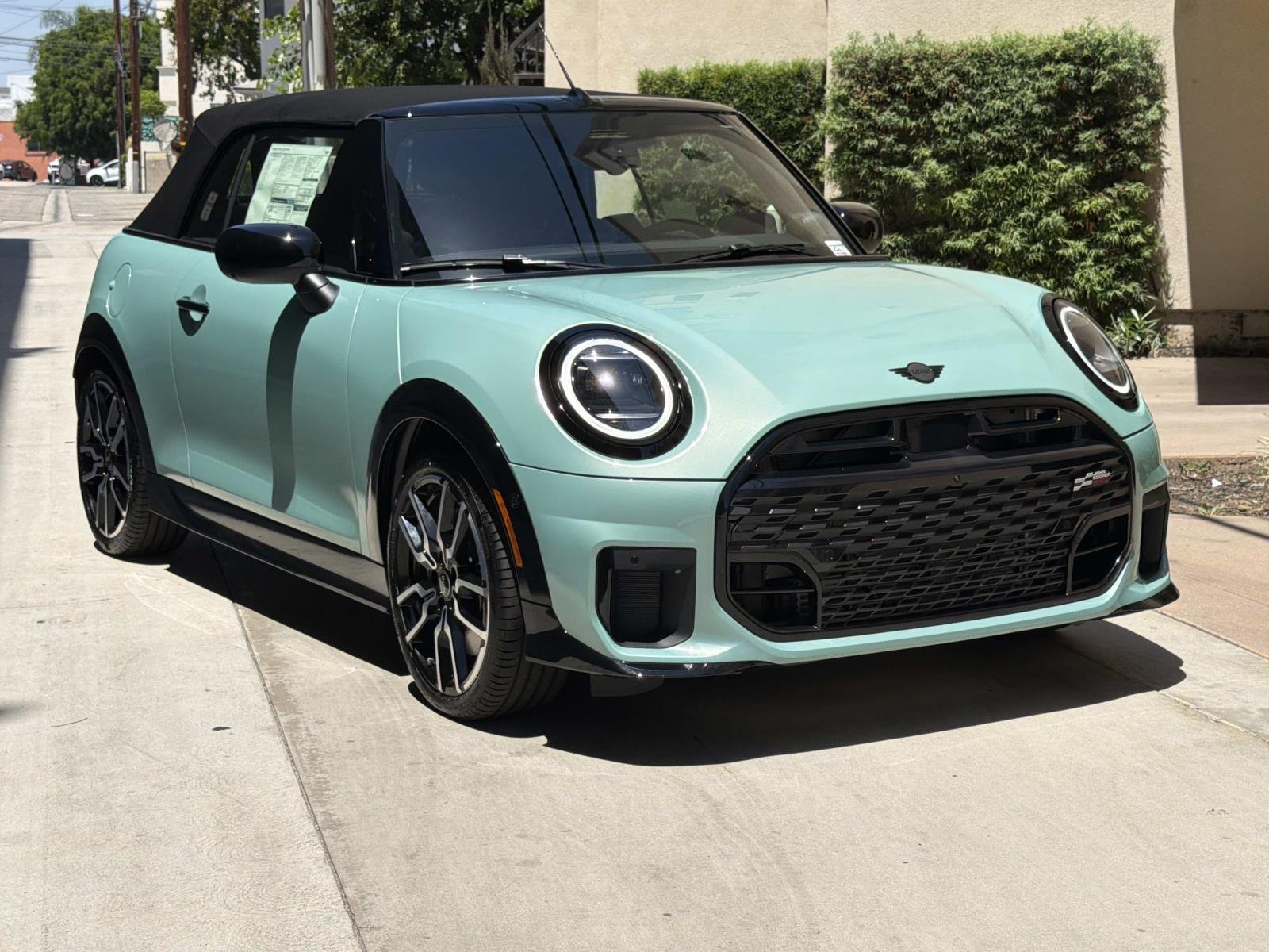 New 2026 0C6M Ocean Wave Green Metallic MINI Iconic image 2