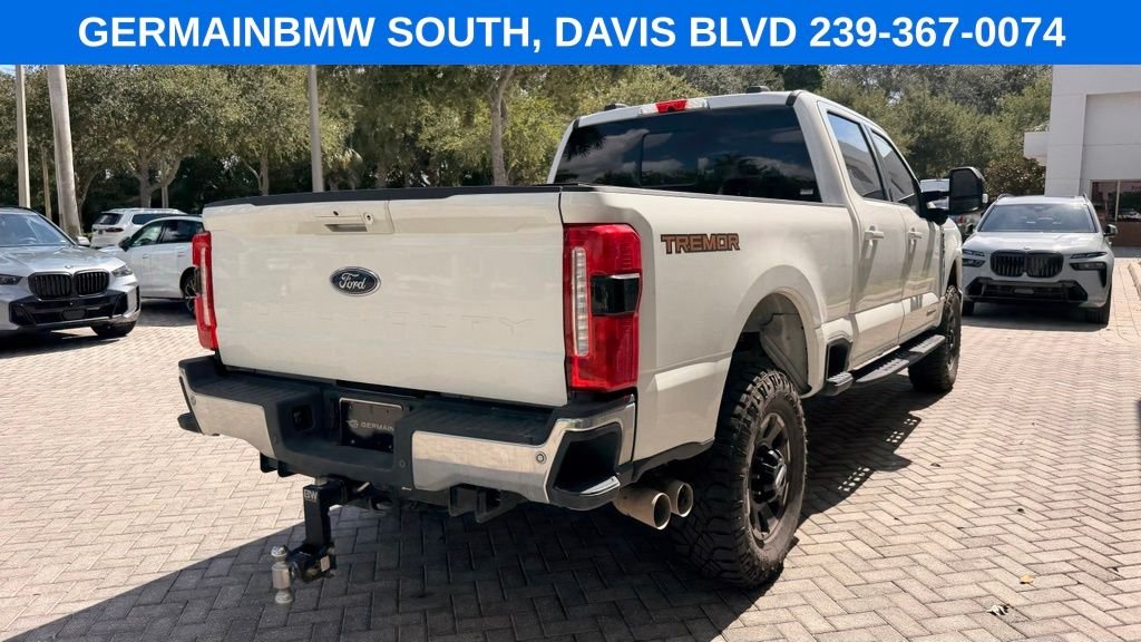 Used 2024 White Metallic Ford Lariat image 22