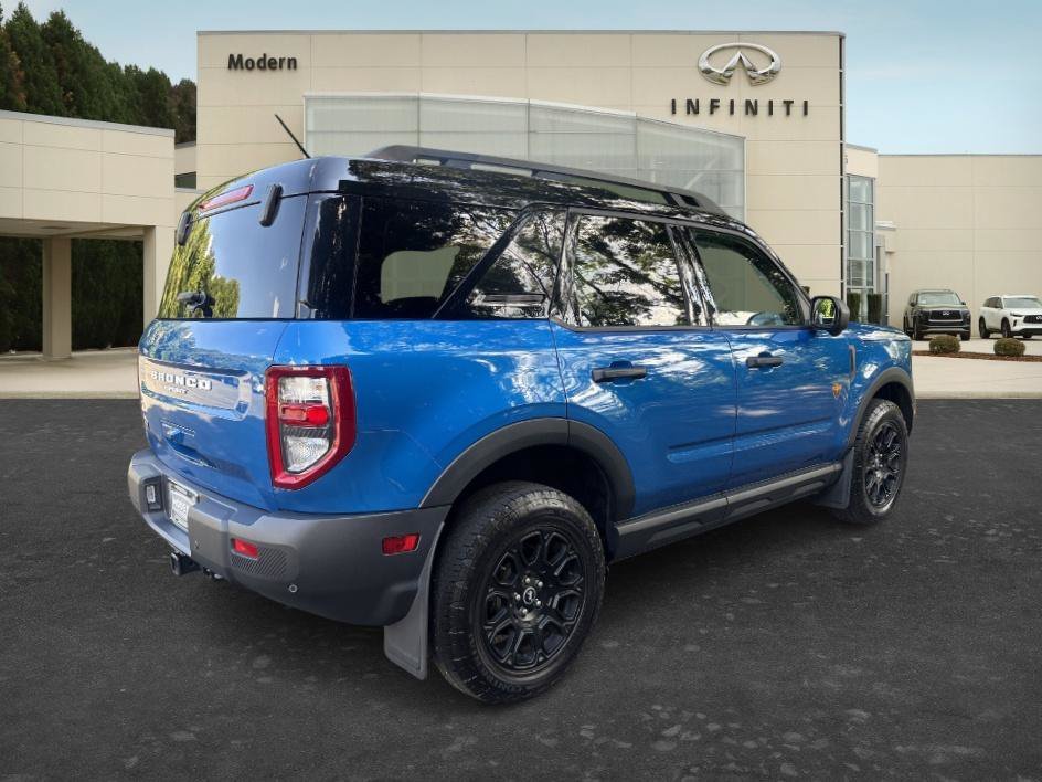 Used 2025 Velocity Blue Metallic Ford Badlands image 5