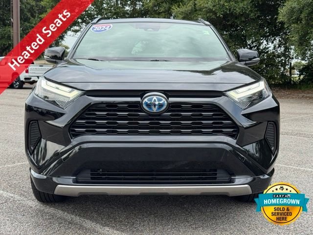 Used 2024 Black Toyota SE image 2