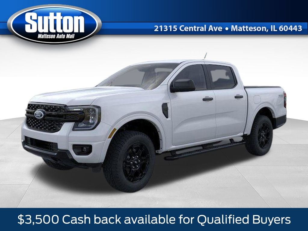 New 2025 Oxford White Ford XLT image 1