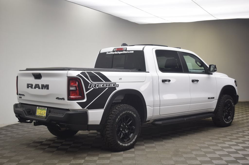 New 2026 Bright White Clear-Coat Exterior Paint RAM Rebel image 6