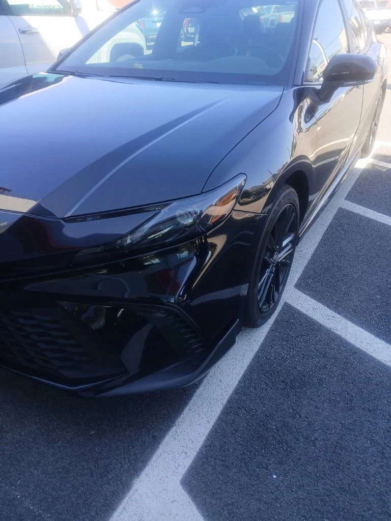 Used 2025 Black Toyota XSE image 1