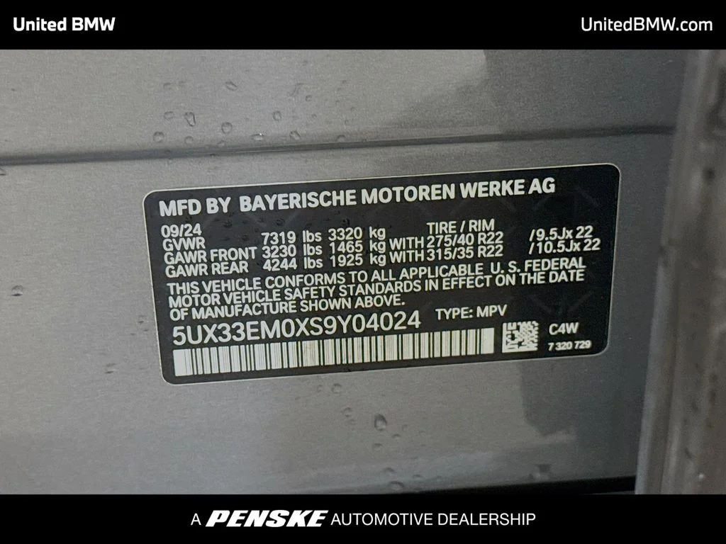 Certified Used 2025 Gray Metallic BMW M60i image 16