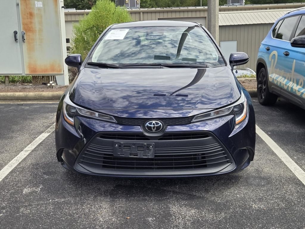 Used 2025 Blue Toyota LE image 3