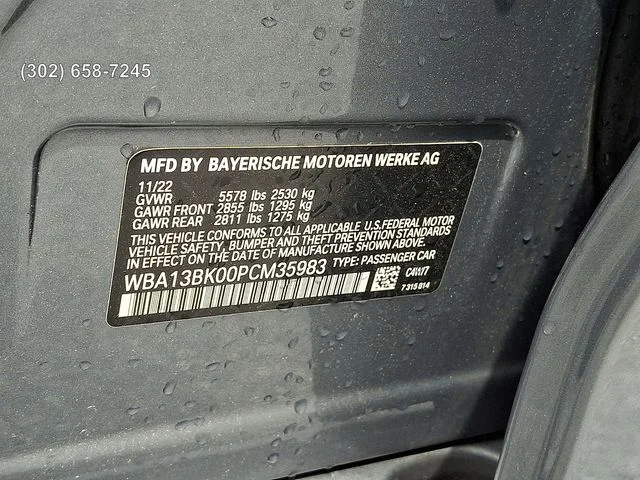 Used 2023 Skyscraper Grey Metallic BMW M550i xDrive image 26