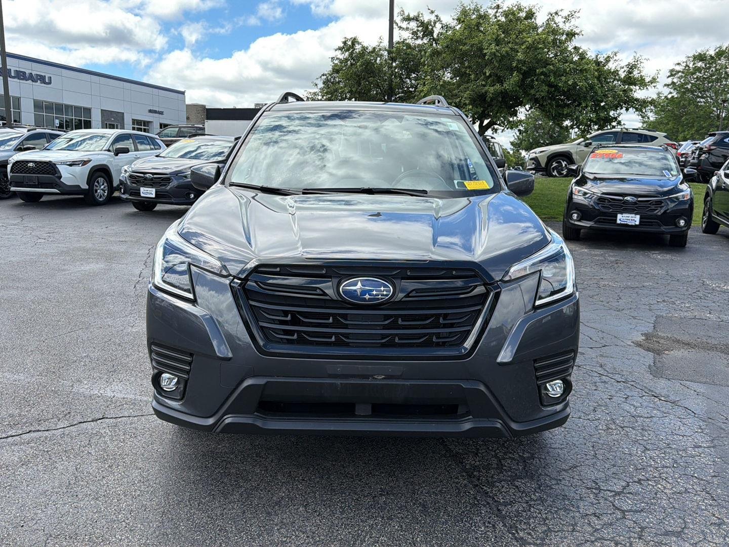 Used 2024 Magnetite Gray Metallic Subaru Premium image 13