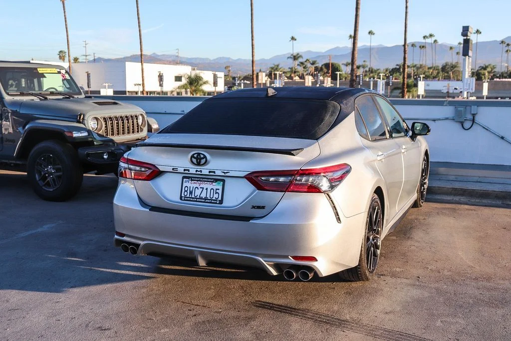 Used 2021 Silver Toyota XSE image 9