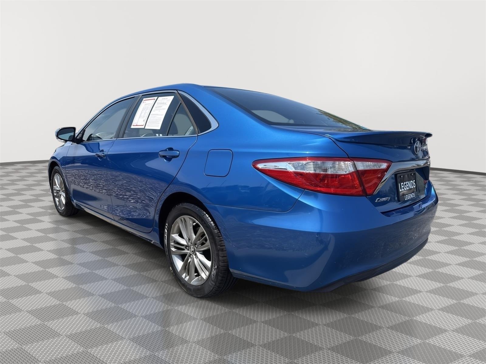 Certified Used 2017 Blue Streak Metallic Toyota SE image 3