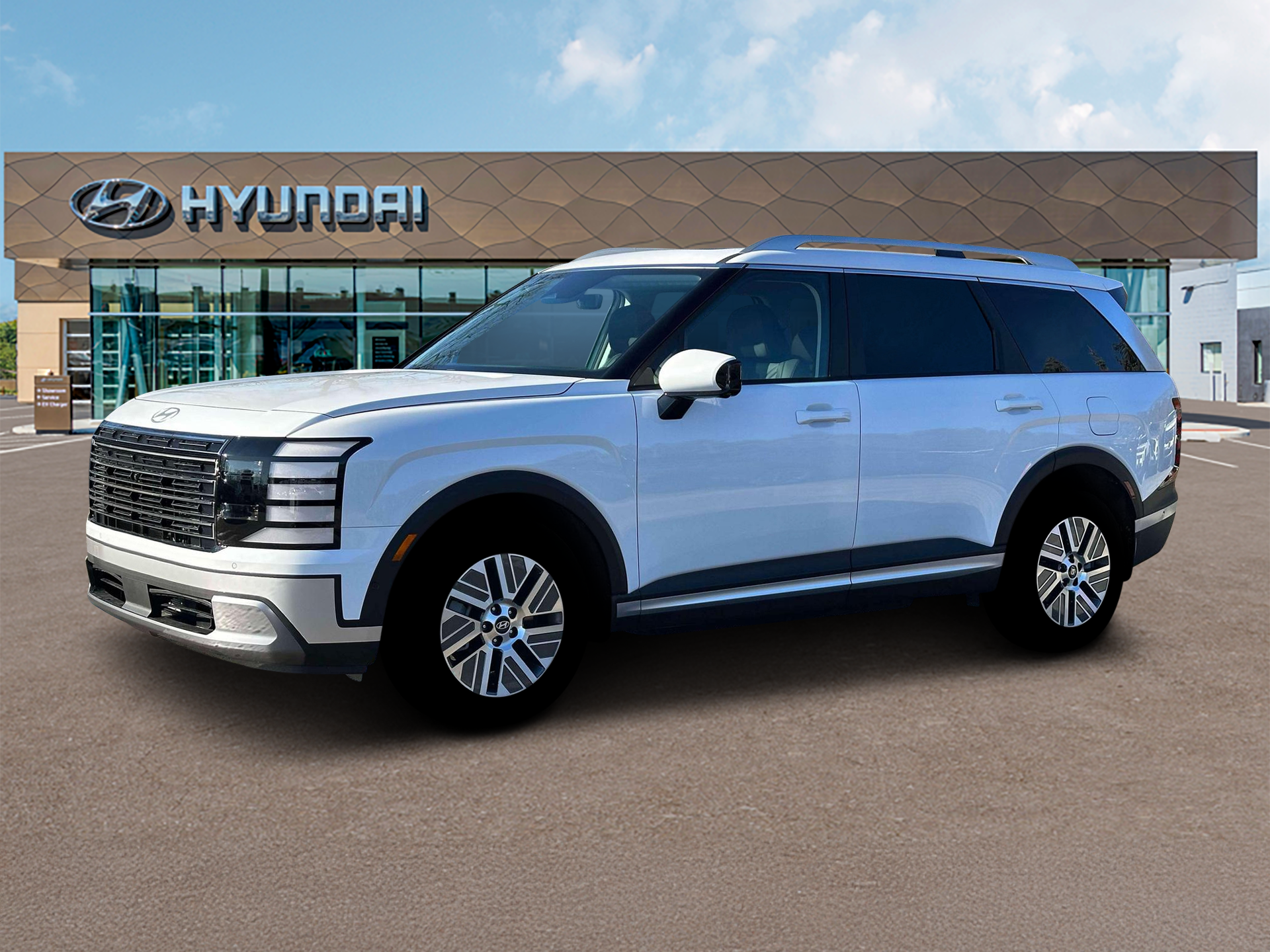New 2026 White Pearl Hyundai SEL Premium image 2