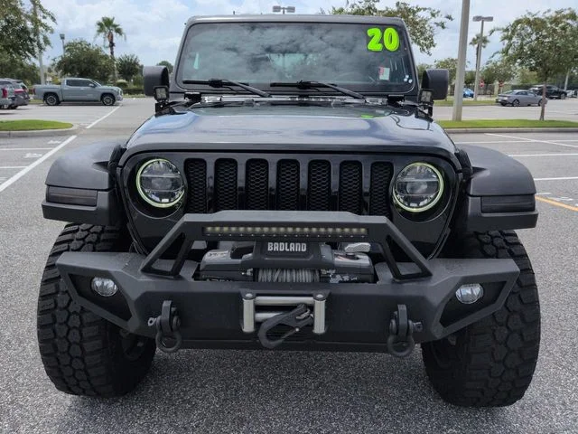 Used 2020 Black Jeep Unlimited Sport image 9