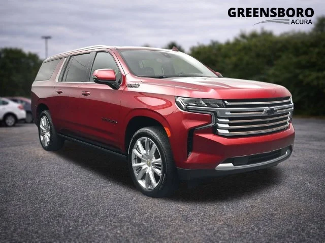 Used 2021 Red Chevrolet High Country image 1
